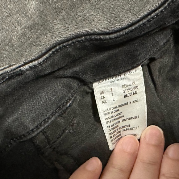 American Eagle Curvy Black Jeans - Picture 3 of 5